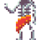 body - Skeleton with Sash