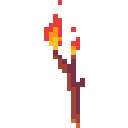 Prop - A dumb stick... on fire
