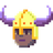 head - Yellow Viking Helm