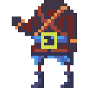 body - Blue Big Buckle