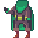 body - Green Caped Traveller