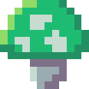 prop - Green Mushroom