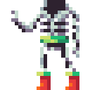 Body - Skeleton in Red Boots